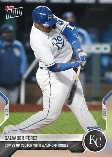 2021 Topps Now - Salvador Perez #111