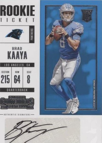 2017 Panini Contenders Brad Kaaya #101