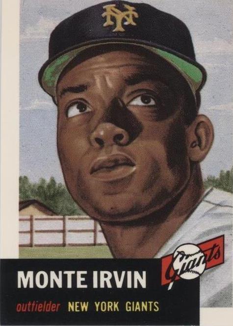 1991 Topps Archives The Ultimate 1953 Set - Monte Irvin #62