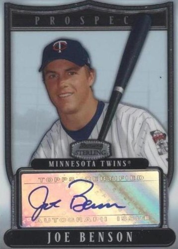 2007 Bowman Sterling - Joe Benson #BSP-JB