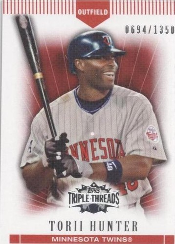 2007 Topps Triple Threads - Torii Hunter #116