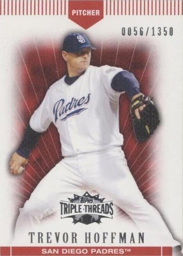 2007 Topps Triple Threads - Trevor Hoffman #37