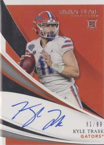 2021 Panini Immaculate Collection Collegiate Kyle Trask #120