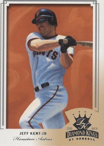 2003 Donruss Diamond Kings - Jeff Kent #141