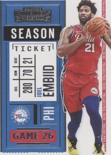 2020-21 Panini Contenders - Joel Embiid #11