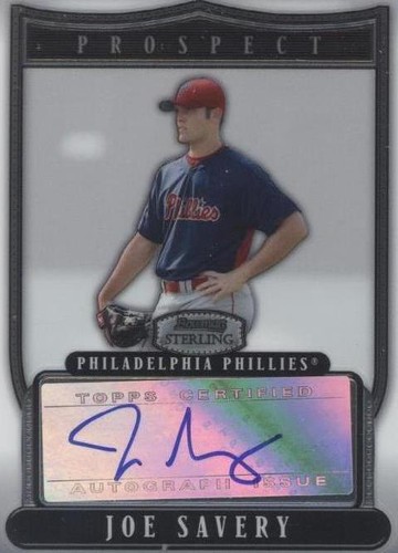 2007 Bowman Sterling - Joe Savery #BSP-JS