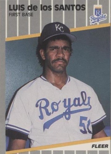 1989 Fleer Update - Luis De Los Santos #U-37