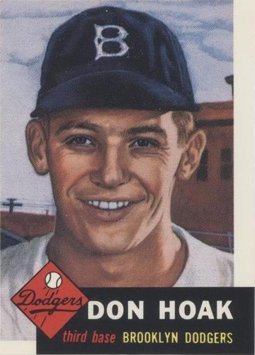 1991 Topps Archives The Ultimate 1953 Set - Don Hoak #176