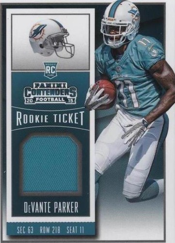 2015 Panini Contenders Devante Parker #RTS-DP