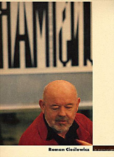 Romain Cieslewicz (En Memorium) 1998 Lustrant Livre