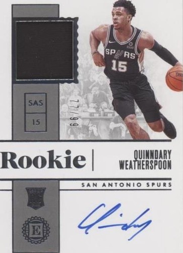 2019-20 Quinndary Weatherspoon Tiger Stripe Prizm Choice