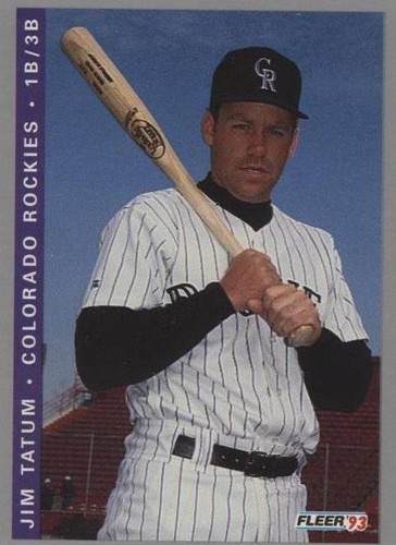 1993 Fleer Final Edition - Jim Tatum #F-45