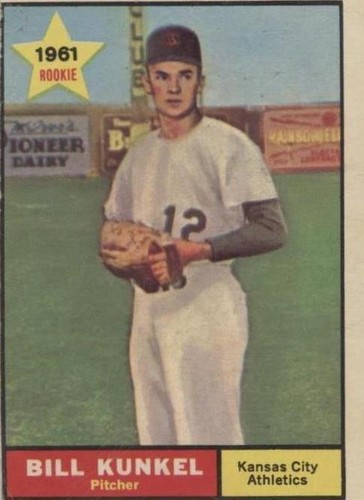 1961 Topps - Bill Kunkel #322