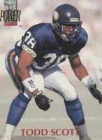 1992 Pro Set Power Todd Scott #138