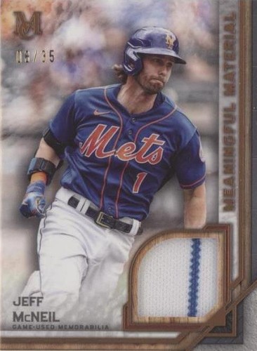 2023 Topps Museum Collection - Jeff McNeil #MMR-JMC
