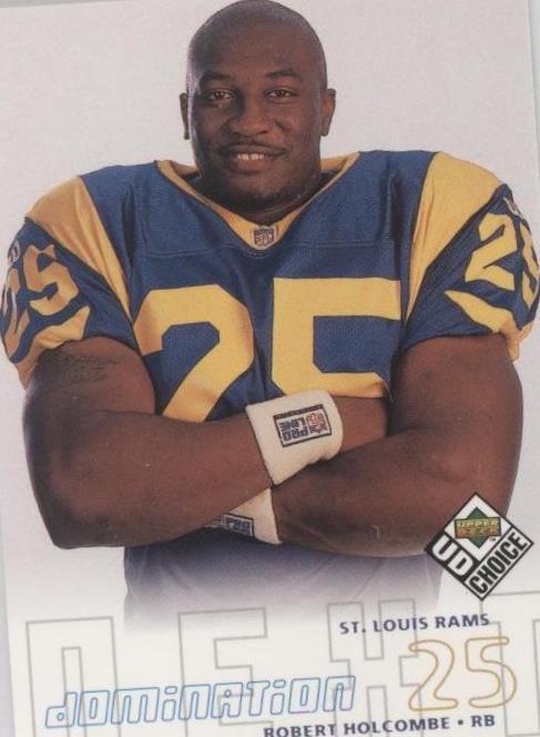1998 Upper Deck UD Choice Robert Holcombe #275