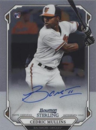 2019 Bowman Sterling - Cedric Mullins #BSRA-CM