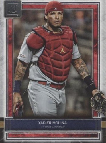 2020 Topps Museum Collection - Yadier Molina #86