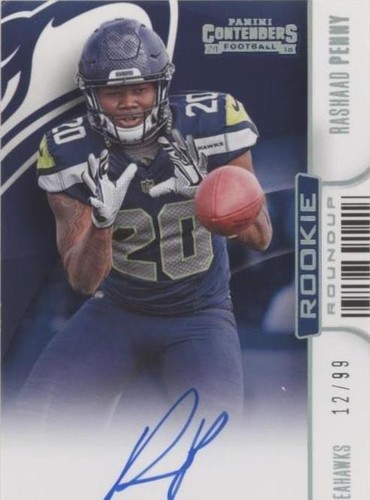 2018 Panini Contenders Rashaad Penny #RRA-RP