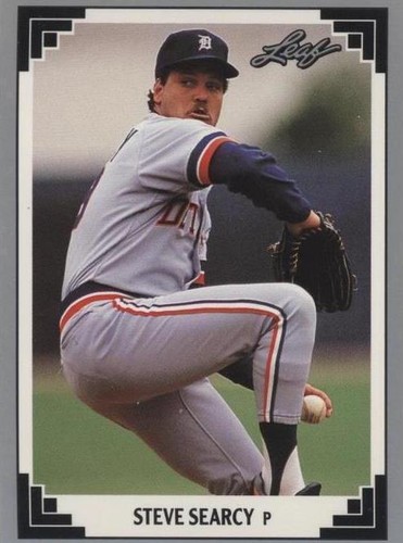 1991 Leaf - Steve Searcy #187