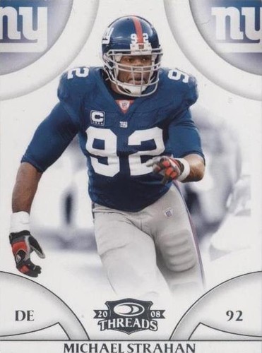 2008 Donruss Threads Michael Strahan #28
