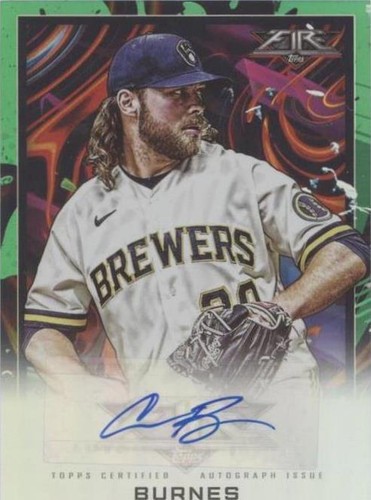 2022 Topps Fire - Corbin Burnes #FA-CB