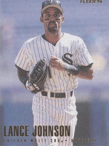 1996 Fleer - Lance Johnson #68