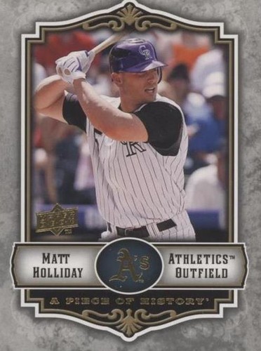 2009 Upper Deck A Piece of History - Matt Holliday #30