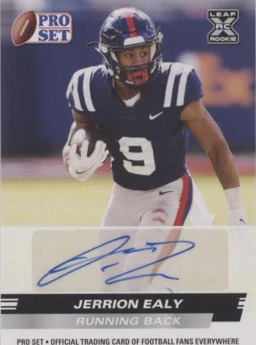 2022 Leaf Pro Set Draft Jerrion Ealy #PSA-JE2