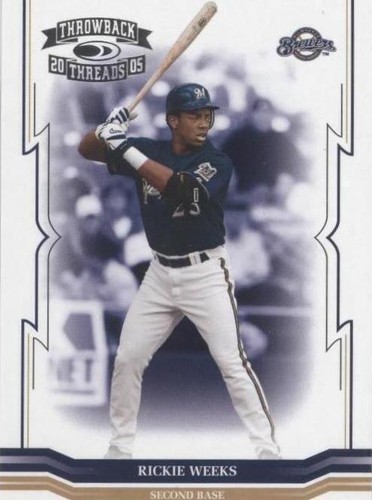 2005 Donruss Throwback Threads - Rickie Weeks #123