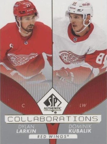 2022-23 SP Authentic - Dominik Kubalik Dylan Larkin #C-23