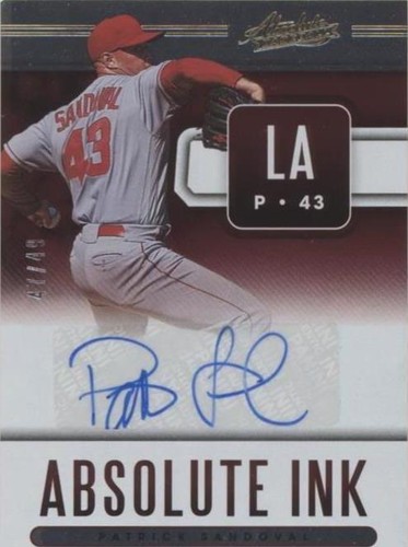 2021 Panini Absolute - Patrick Sandoval #AI-PS
