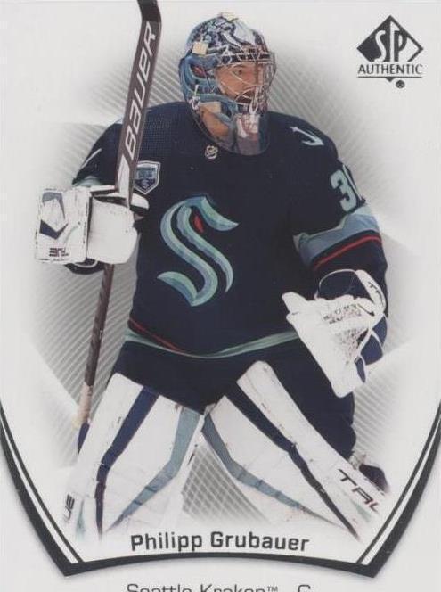 2021-22 SP Authentic - Philipp Grubauer #93