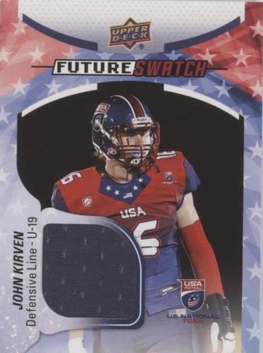 2017 Upper Deck USA Football Football Trading Cards