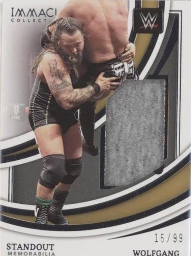 2022 Panini Immaculate Collection WWE - Wolfgang #SM-WFG