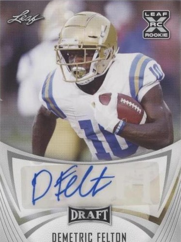 2021 Leaf Draft Demetric Felton #BA-DF2