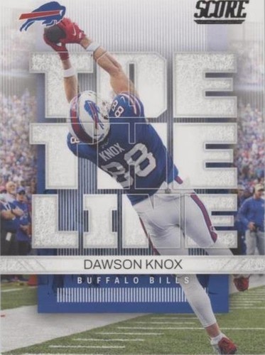 2022 Score Dawson Knox #TL-DK
