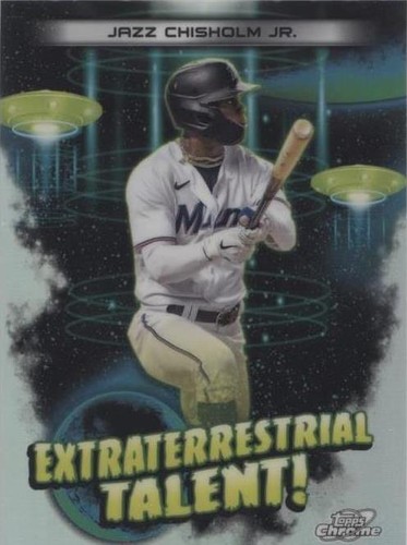 2023 Topps Cosmic Chrome - Jazz Chisholm #ET-4