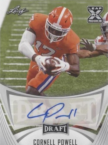 2021 Leaf Draft Cornell Powell #BA-CP1