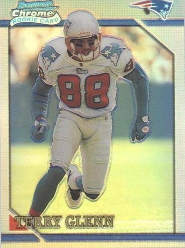 2001 Bowman Chrome Terry Glenn #BRC12