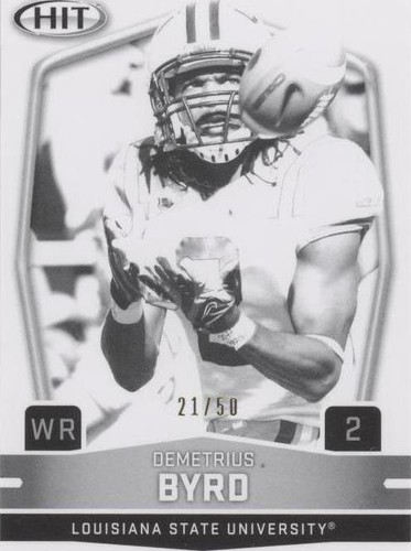 2009 SAGE Hit Demetrius Byrd #MR-98