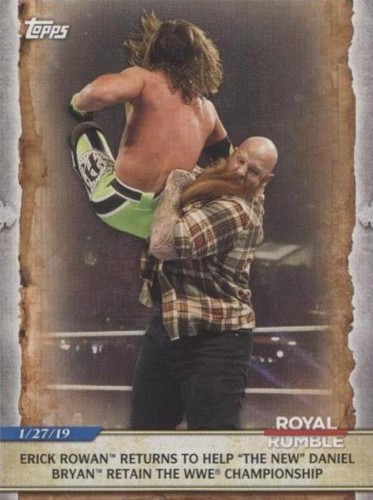 2020 Topps WWE Road to Wrestlemania - Erick Rowan #84