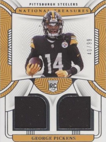 2022 Panini National Treasures George Pickens #RDM-GPI