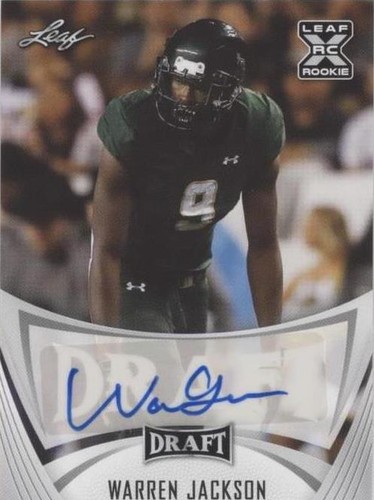 2021 Leaf Draft Warren Jackson #BA-WJ1