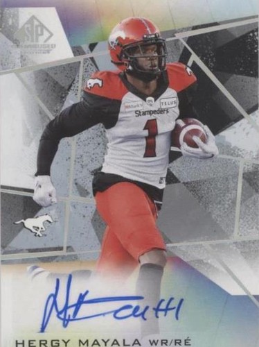 2021 SP Game Used Edition CFL Hergy Mayala #A-HM