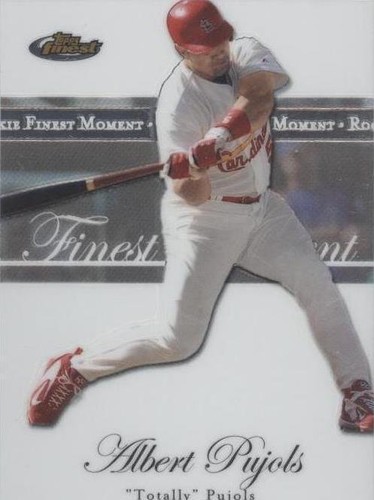2007 Topps Finest - Albert Pujols #RFM-AP