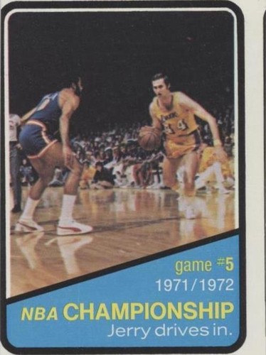 1972-73 Topps - Jerry West #158