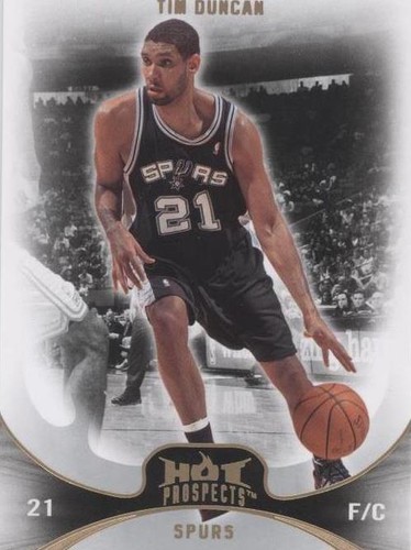 2008-09 Fleer Hot Prospects - Tim Duncan #23