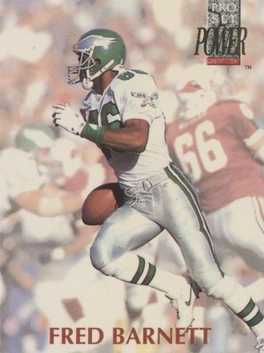 1992 Pro Set Power Fred Barnett #86