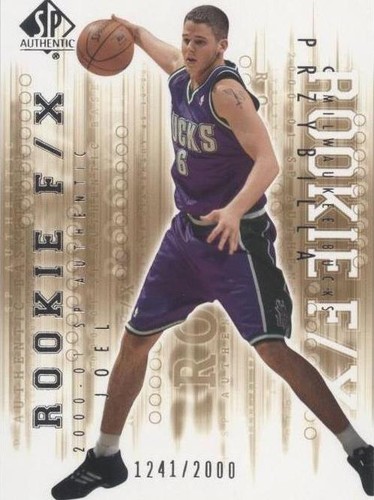 2000-01 SP Authentic - Joel Przybilla #99